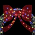 vidaXL Veniec 60 LED Viacfarebný 76 x 76 x 8,5 cm Akryl