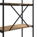 vidaXL Regál na knihy 5 úrovní 60 x 30 x 183 cm Kompozitné drevo