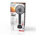 ADLER AD 7338, Mini USB Ventilátor, čierny