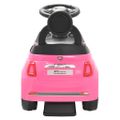 vidaXL Detské autíčko Fiat 500, ružové