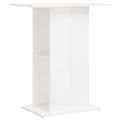 vidaXL Stojan na akvárium lesklý biely 60,5x36x72,5 cm kompoz. drevo