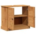 vidaXL Skrinka pod umývadlo VIGO Hnedá a medová hnedá 68 x 34 x 59 cm
