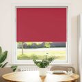 vidaXL Roleta Zatemnenie červená 105x150 cm Šírka látky 100,7 cm