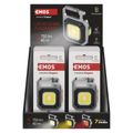 Nabíjacia mini LED baterka - prívesok na kľúče, 750 lm, 10 ks, display box