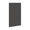 vidaXL plisovaná roleta čierna 75x150 cm Šírka látky 74,4 cm