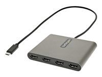 USB-C Multi Monitor adaptér - Adaptérový kábel - USB-C s kolíkmi (samec) do HDMI so zdierkami (samica) - 50 cm - sivá space gray - 1080p podpora 60 Hz