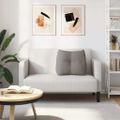vidaXL Poduška na chrbát Sivohnedá 60 x 24 x 50 cm látka