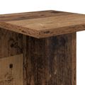 vidaXL Stojan na rastliny 2 ks Staré drevo 25 x 25,5 x 80,5 cm