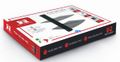OPTICUM polička dvojitá pod TV 360x250x432mm