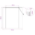 vidaXL Roleta Príroda 130 x 160 cm Bambus