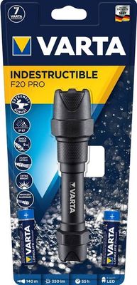 Varta Indestructible 6W LED F20 Light 2xAA