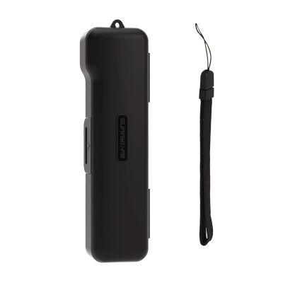 Ochranné puzdro Sunnylife s popruhom pre Osmo Pocket 3 (čierne)