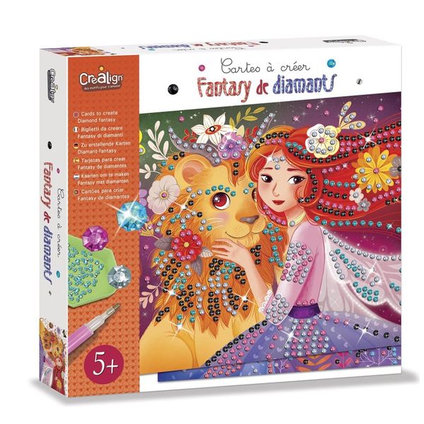 Diamantová mozaika Fantázia 5+