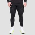 Seamless legíny Static Black - GymBeam, veľkosť L, 72% polyester, 23% nylon 5% elastane