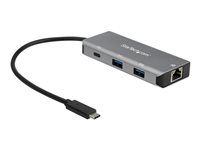 Windows/macOS/Linux - Rozbočovač - 1 x USB-C + 2 x USB 3.1 + 1 x 10/100/1000 - desktop - pre P/N: PEXUSB321C