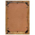 vidaXL Zrkadlo 70x50 cm masívne mangovníkové drevo a sklo