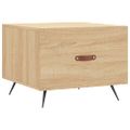 vidaXL Konferenčné stolíky 2 ks dub sonoma 50x50x40cm kompozitné drevo