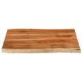 vidaXL Stolová doska 70x60x3,8 cm obdĺžnik masívna akácia živá hrana