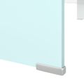 vidaXL TV stojan/stojan pod monitor, sklo, zelený 100x30x13 cm