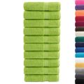 vidaXL Prémiové osušky SOLUND 10 ks fialové 100x150 cm 600 g/m2