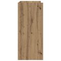 vidaXL DJ stôl Dub artisan 62 x 45 x 102 cm Kompozitné drevo