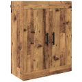 vidaXL Highboard 2 ks Staré drevo 69,5 x 34 x 180 cm