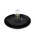Solárna LED lampa Forever Light so stĺpikom SUNARI FLS-30 čierna