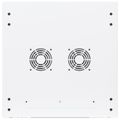 Ubiquiti UniFi 12U Rack Cabinet Wall 600 Perforated - Nástěnný rozvaděč, výška 12U, ventilátory, perforované dveře