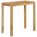 vidaXL Barový stôl 112x55x108 cm masívne mangovníkové drevo