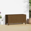 vidaXL Záhradný úložný box medovo-hnedý 108x42,5x54 m masívna borovica