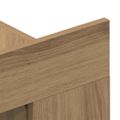 vidaXL TV skrinka 152 x 22 x 113 cm dub artisan Kompozitné drevo