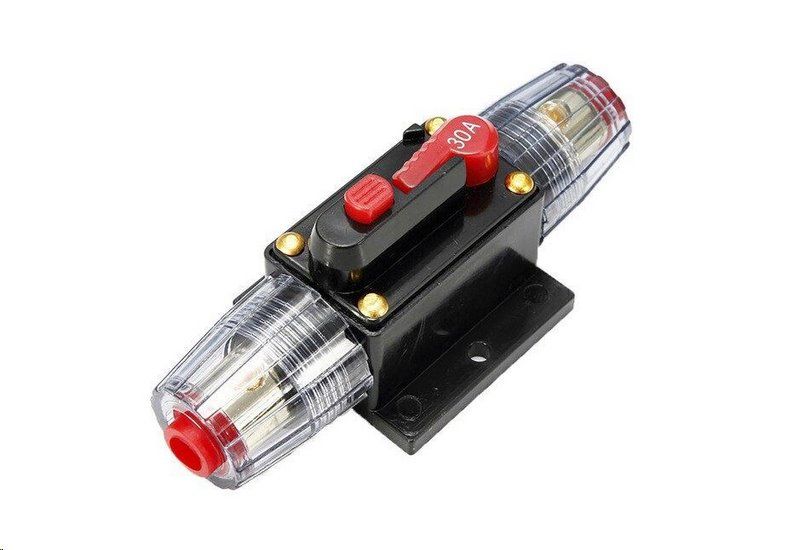 Proudový istič DC 12-24V /  30A vo fúze