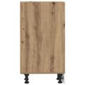 vidaXL Spodná skrinka "Riga" Artisan Dub 40x44,5x81,5 cm