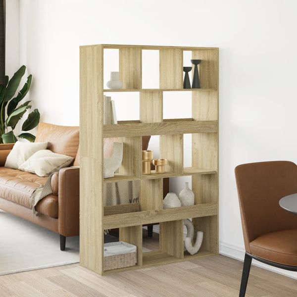vidaXL Deliaca stena dub sonoma 100x33x156,5 cm kompozitné drevo