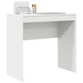 vidaXL Stôl Biela 80 x 40 x 76 cm