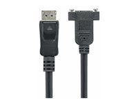 StarTech 3 ft. (0.9 m) Displayport samec na samicu kábel - Montážny - So západkovými konektormi - DisplayPort - DP monitor kábel (DPPNLFM3) - Kábel DisplayPort - DisplayPort (M) do DisplayPort (F) - 91.4 cm - so západkou, lisovaný - čierna - pre P/N: CDP2DP141MB, CDP2DP146B, CDP2DPMM1MB, CDP2DPMM6B, DISPL3M, DP2MDPMF3, MDP2DVIMM6BS