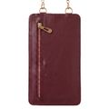 Quilted phone bag 19*10,5*2cm red