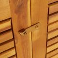 vidaXL Záhradný úložný box 210x87x104 cm masívne akáciové drevo