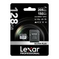 Karta pamäte Lexar High-Performance Silver Plus microSDXC 128GB + adaptér