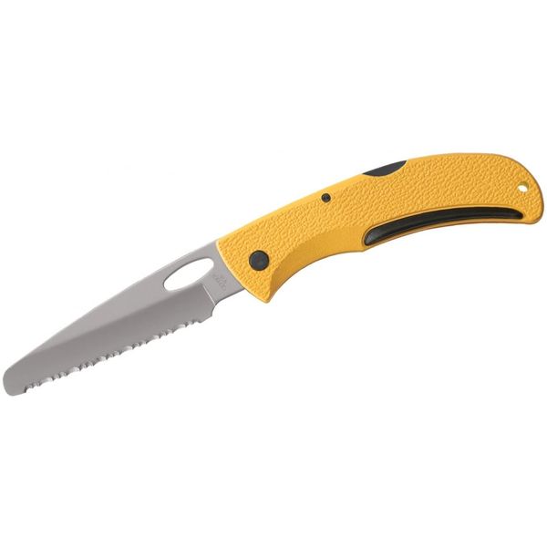 Gerber 06971 E-Z Out Rescue záchranársky vreckový nôž 8,9 cm, Satin, žltá, GFN, TPE