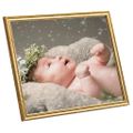 vidaXL Fotorámiky na stôl, koláž 5 ks, zlaté 13x18 cm, MDF