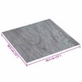 vidaXL Samo-lepiace podlahové dosky Hnedá a antracitová 30,5 x 30,5 cm