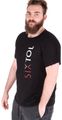 Tričko pre mužov T-SHIRT, čierna, veľkosť XL, 100 % bavlna SIXTOL