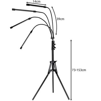 Lampa pre rast rastlín Gardlov 19388, 4 ramená Lampa pre rast rastlín Gardlov 19388, 4 ramená