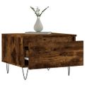 vidaXL Konferenčné stolíky 2 ks dymový dub 50x46x35cm kompozitné drevo