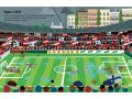 555 samolepek Fotbal