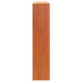 vidaXL Kryt na radiátor voskový hnedý 108,5x19x84 cm masívna borovica
