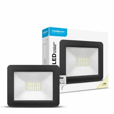 Modee Lighting LED Floodlight  reflektor A2-series Slim 20W 120° 4000K 1800 lm (ML-FLS4000K20WA2N)