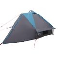 vidaXL Teepee stan pre 6 osôb 6 osoba Modrá a šedá