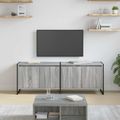 vidaXL TV skrinka 140 x 36 x 49.5 cm Sivý Sonoma Kompozitné drevo